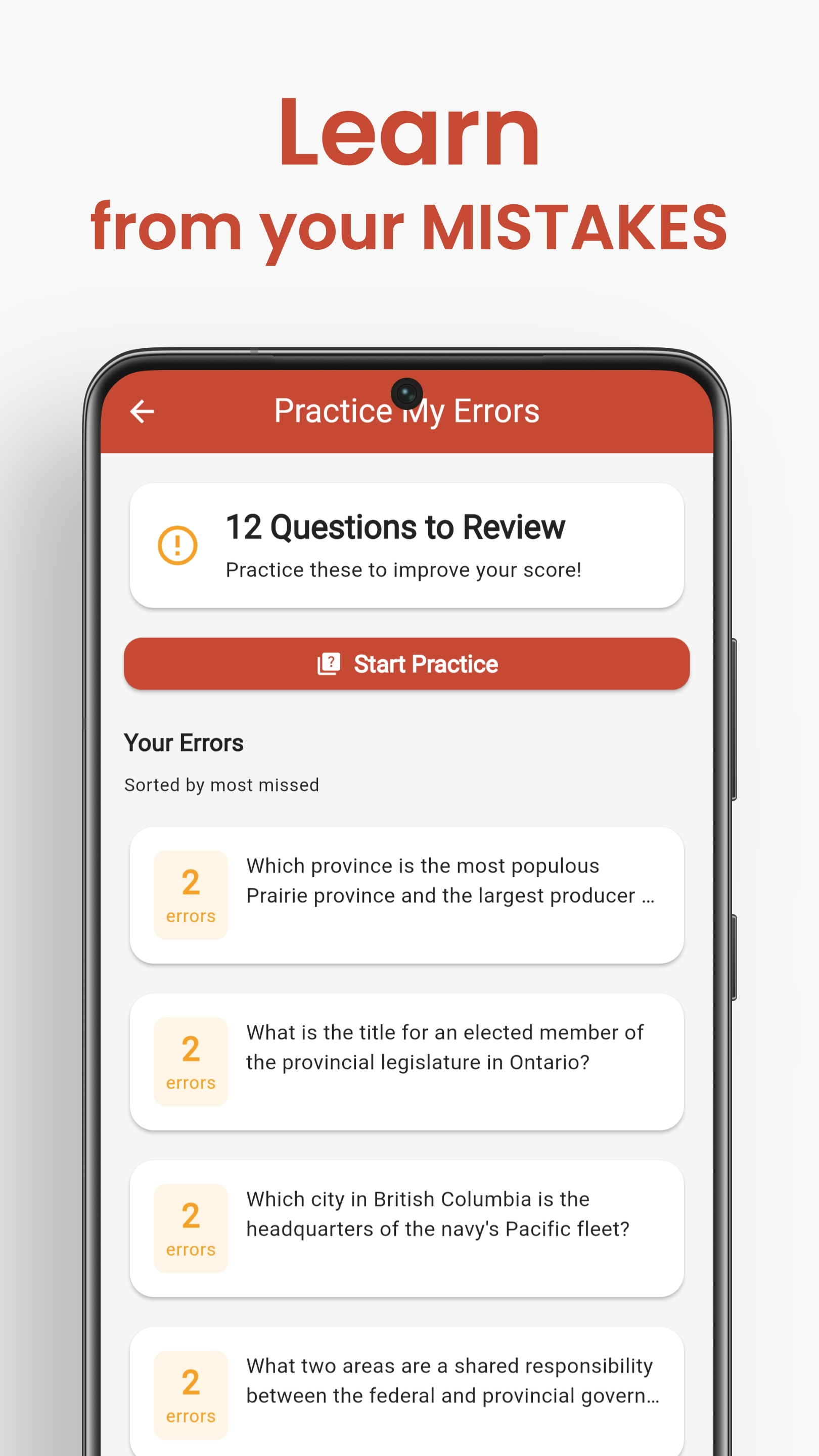 Review with flashcards